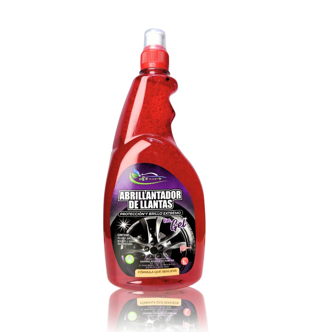 ABRILLANTADOR DE LLANTAS GEL 1LT - Ecoplanet