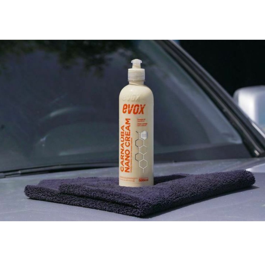 CERA CARNAUBA NANO CREAM EVOX 500ML - Ecoplanet