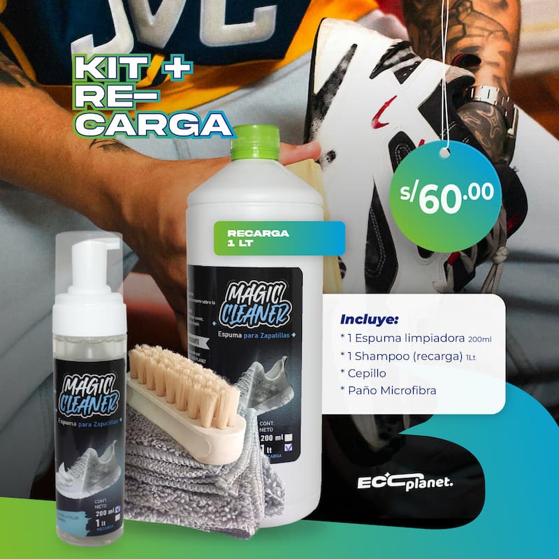 Kit Magic Cleaner + Recarga - Ecoplanet